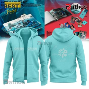 SSFWO8tm cortis greengreen 2nd ep limited edition signature hoodie 04 detailed shot