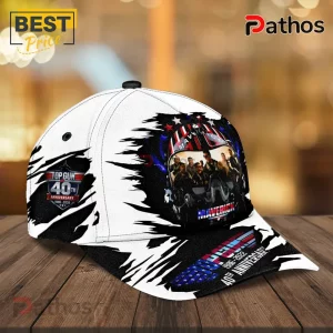 TeLwkXvr top gun maverick 40th anniversary movie cast baseball cap 04 detailed shot