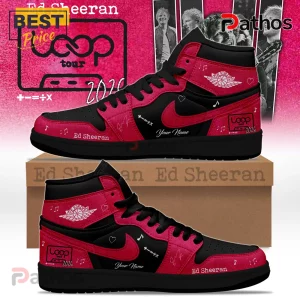 WMbbdFVn ed sheeran loop tour 2026 black pink air jordan 1 hightop sneakers 02 soft cotton feel