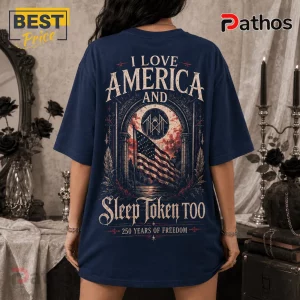 Sleep Token America 250 Years Of Freedom Patriotic Graphic T-Shirt 4 Sleep Token America 250 Years Of Freedom Patriotic Graphic T-Shirt