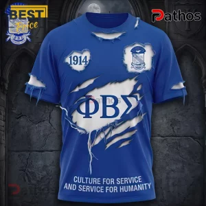 Phi Beta Sigma PBS 1914 The Sigmas Ripped T-Shirt 3 Phi Beta Sigma PBS 1914 The Sigmas Ripped T-Shirt