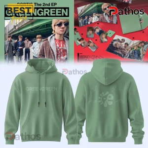 CORTIS GREENGREEN Limited Edition Signature Green Hoodie