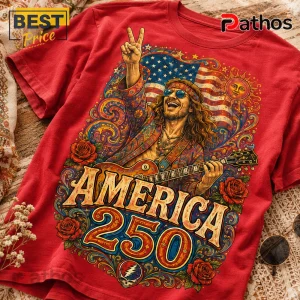 Grateful Dead America 250 Years Of Freedom Jerry Garcia T-Shirt