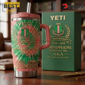 AKA Alpha Kappa Alpha Sorority 118th Anniversary Stanley Tumbler