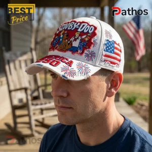 Scooby-Doo America 250 Patriotic Distressed Baseball Cap