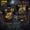 Alpha Phi Alpha Fraternity 1906 The Ice Gorilla Black Gold T-Shirt