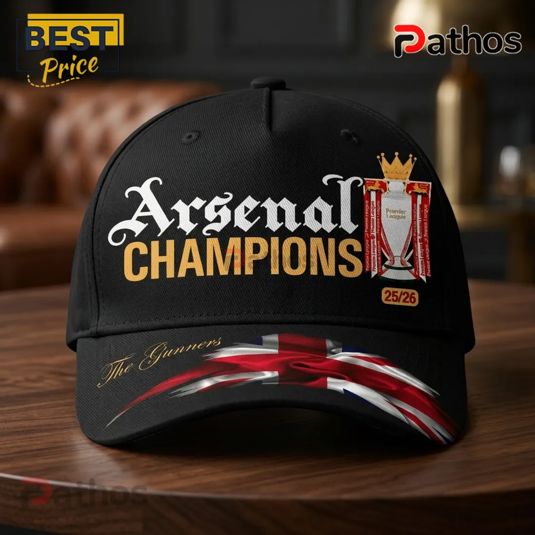 Arsenal FC Premier League Champions 25/26 Baseball Cap Arsenal FC Premier League Champions 25/26 Baseball Cap