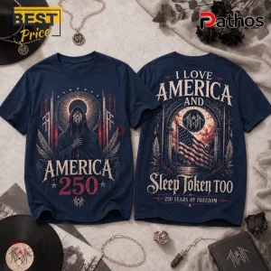 Sleep Token America 250 Years Of Freedom Patriotic Graphic T-Shirt