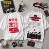 BTS World Tour Arirang 2026 Concert Double Sided Graphic T-Shirt