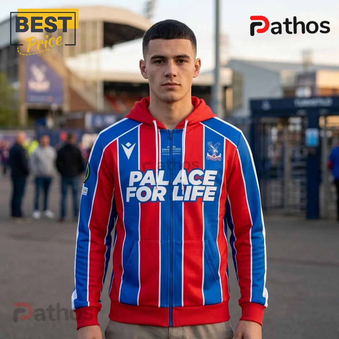 Crystal Palace FC 2026 UEFA Conference League Winners Hoodie Crystal Palace FC 2026 UEFA Conference League Winners Hoodie
