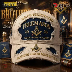 Freemason Brotherhood 2026 Distressed Baseball Cap