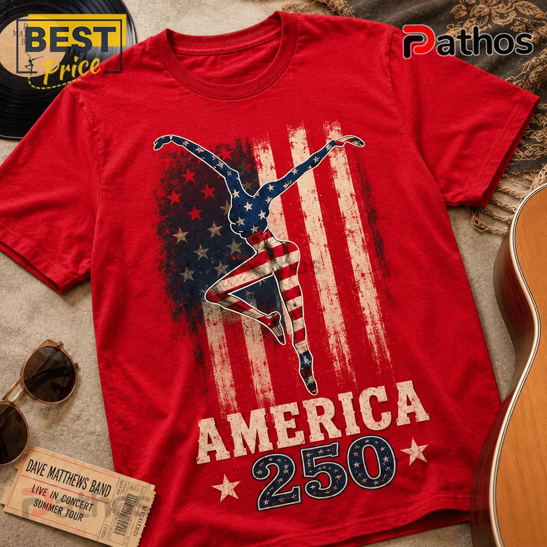 Dave Matthews Band America 250 Years Of Freedom Patriotic T-Shirt Dave Matthews Band America 250 Years Of Freedom Patriotic T-Shirt