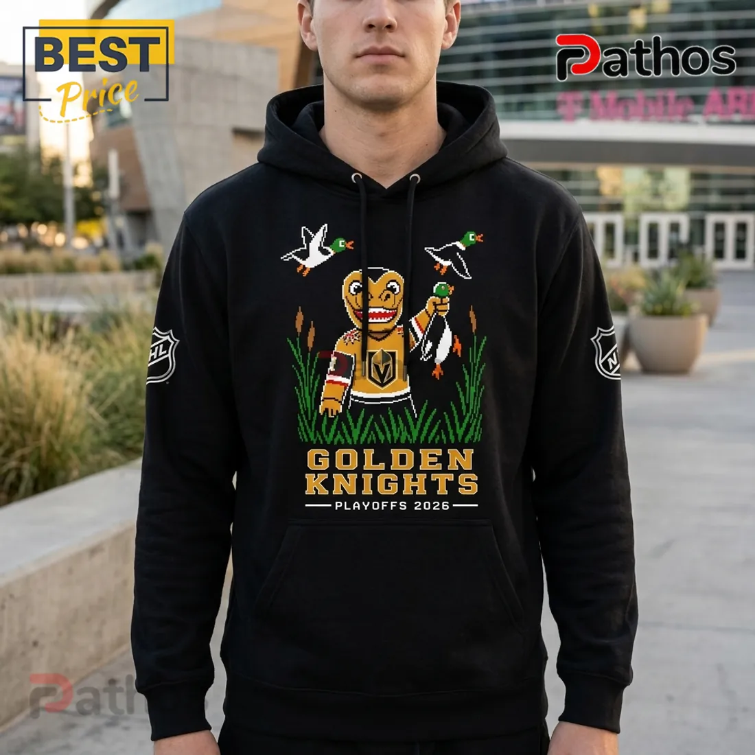 Duck Hunt x Vegas Golden Knights 2026 Playoffs Pullover Hoodie Duck Hunt x Vegas Golden Knights 2026 Playoffs Pullover Hoodie