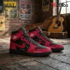 Ed Sheeran LOOP Tour 2026 Black Pink Air Jordan 1 Hightop Sneakers