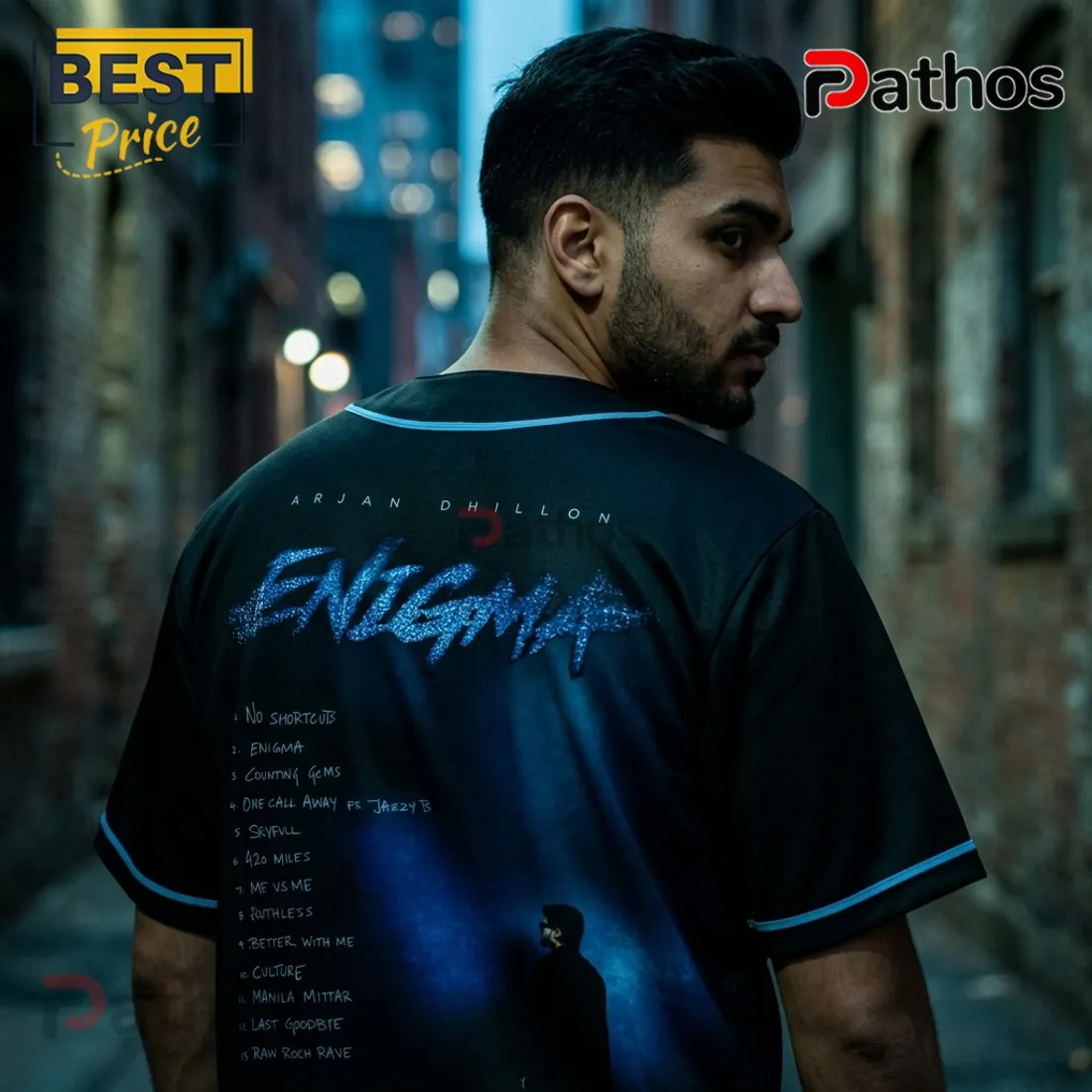 ENIGMA Album by Arjan Dhillon 2026 Edition Baseball Jersey ENIGMA Album by Arjan Dhillon 2026 Edition Baseball Jersey