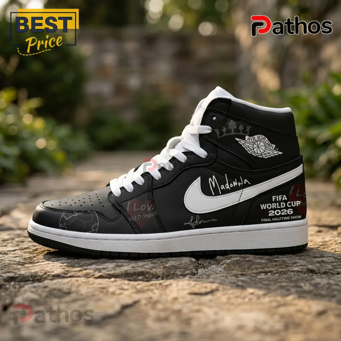 FIFA World Cup 2026 x Madonna Final Halftime Show Air Jordan 1 Sneakers FIFA World Cup 2026 x Madonna Final Halftime Show Air Jordan 1 Sneakers
