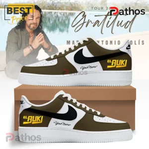 El Buki Marco Antonio Solís Gratitud Tour 2026 Air Force 1 Sneakers