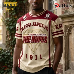 Kappa Alpha Psi Fraternity The Nupes 1911 Crimson Cream Shirt