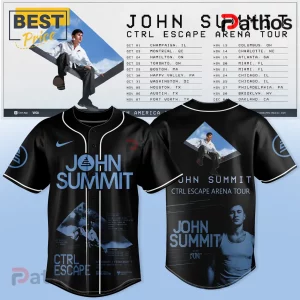 John Summit CTRL Escape Arena Tour 2026 Baseball Jersey
