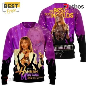 iy1E51Wc disney hannah montana 20th anniversary limited edition purple hoodie 04 best seller choice
