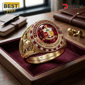 Kappa Alpha Psi Fraternity 1911 Indiana University Gold Signet Ring