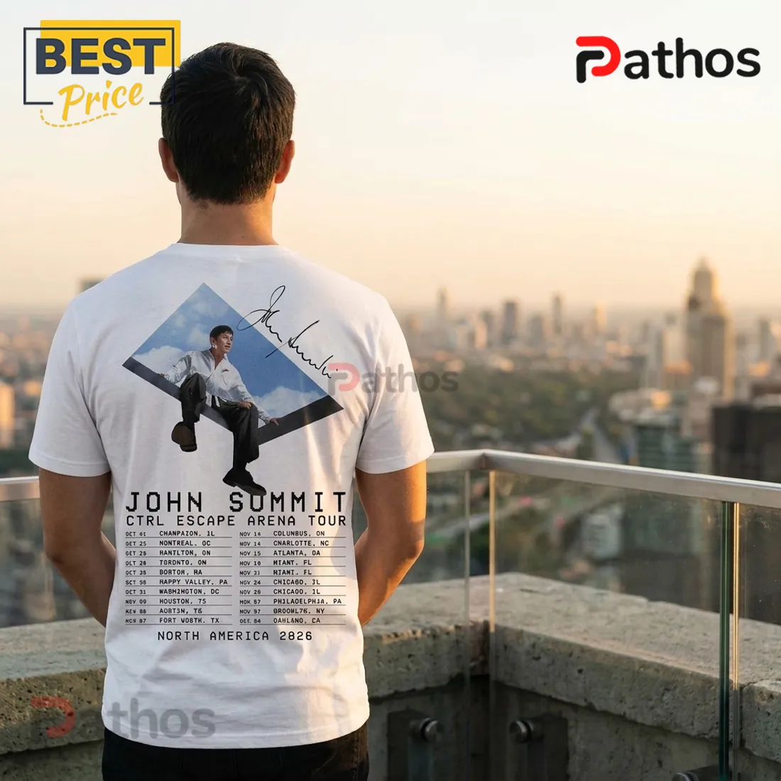 John Summit CTRL Escape Tour 2026 Limited Edition Shirt John Summit CTRL Escape Tour 2026 Limited Edition Shirt