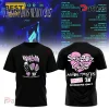 Junior H Sad Boyz 2027 Tour Estadios Mexico Black T-Shirt