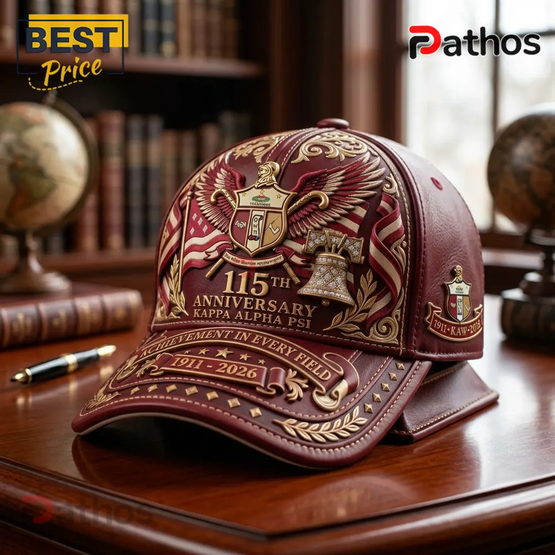 Kappa Alpha Psi 115th Anniversary 1911 2026 Premium Cap Kappa Alpha Psi 115th Anniversary 1911 2026 Premium Cap