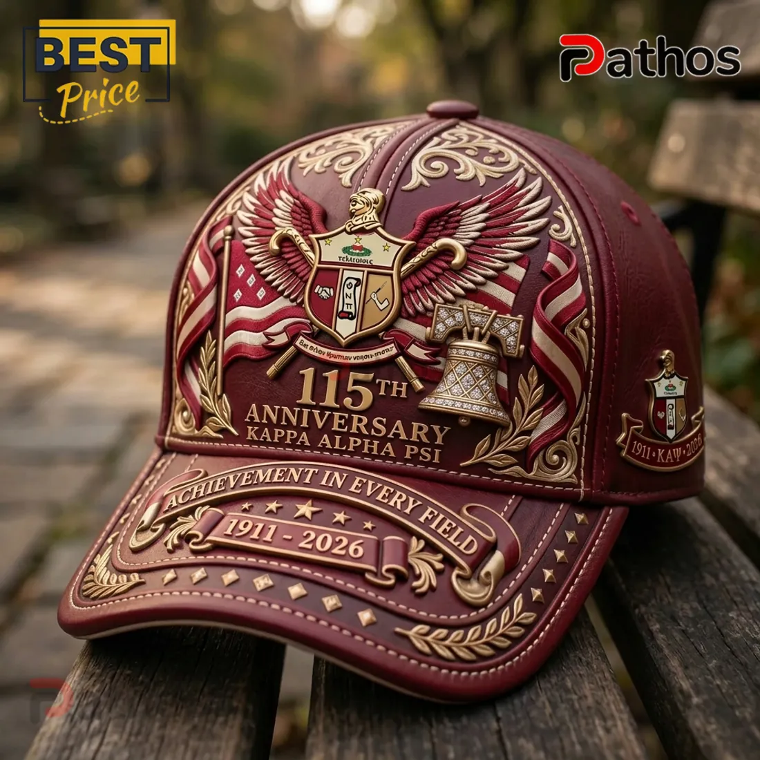 Kappa Alpha Psi 115th Anniversary 1911 2026 Premium Cap Kappa Alpha Psi 115th Anniversary 1911 2026 Premium Cap
