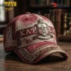 Kappa Alpha Psi Crimson Cream Est 1911 Vintage Distressed Baseball Cap