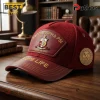 Kappa Alpha Psi Nupe Life Crimson Leather Brim Embroidered Baseball Cap