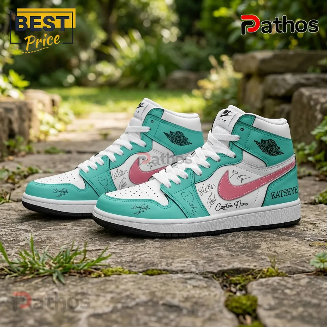 KATSEYE The Wildworld Tour Custom Name Air Jordan 1 Sneakers KATSEYE The Wildworld Tour Custom Name Air Jordan 1 Sneakers
