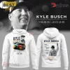 Kyle Busch 1985-2026 Memorial Thank You For The Memories Hoodie