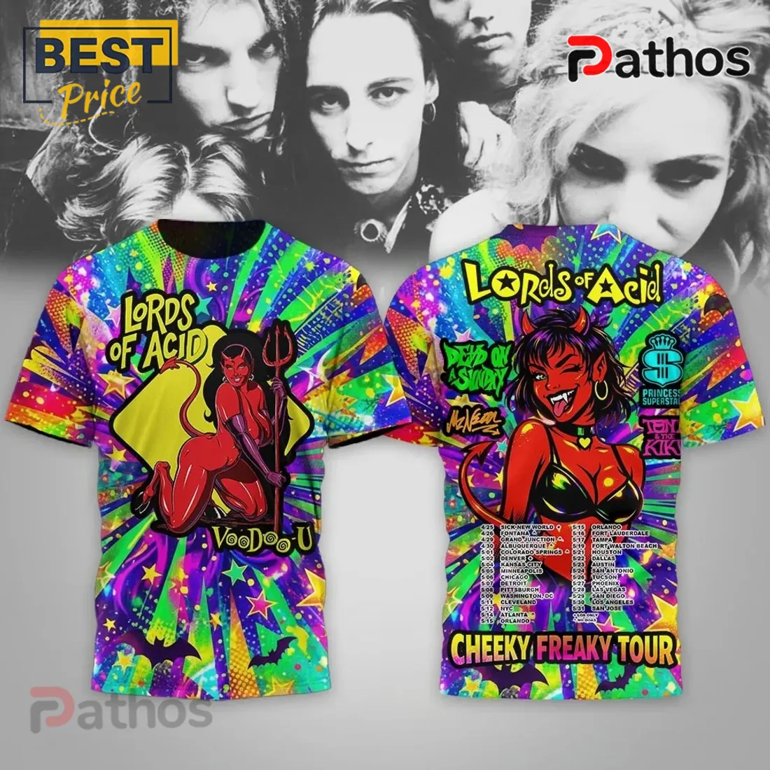 Lords of Acid VooDoo U Psychedelic Devil Girl Hoodie Lords of Acid VooDoo U Psychedelic Devil Girl Hoodie