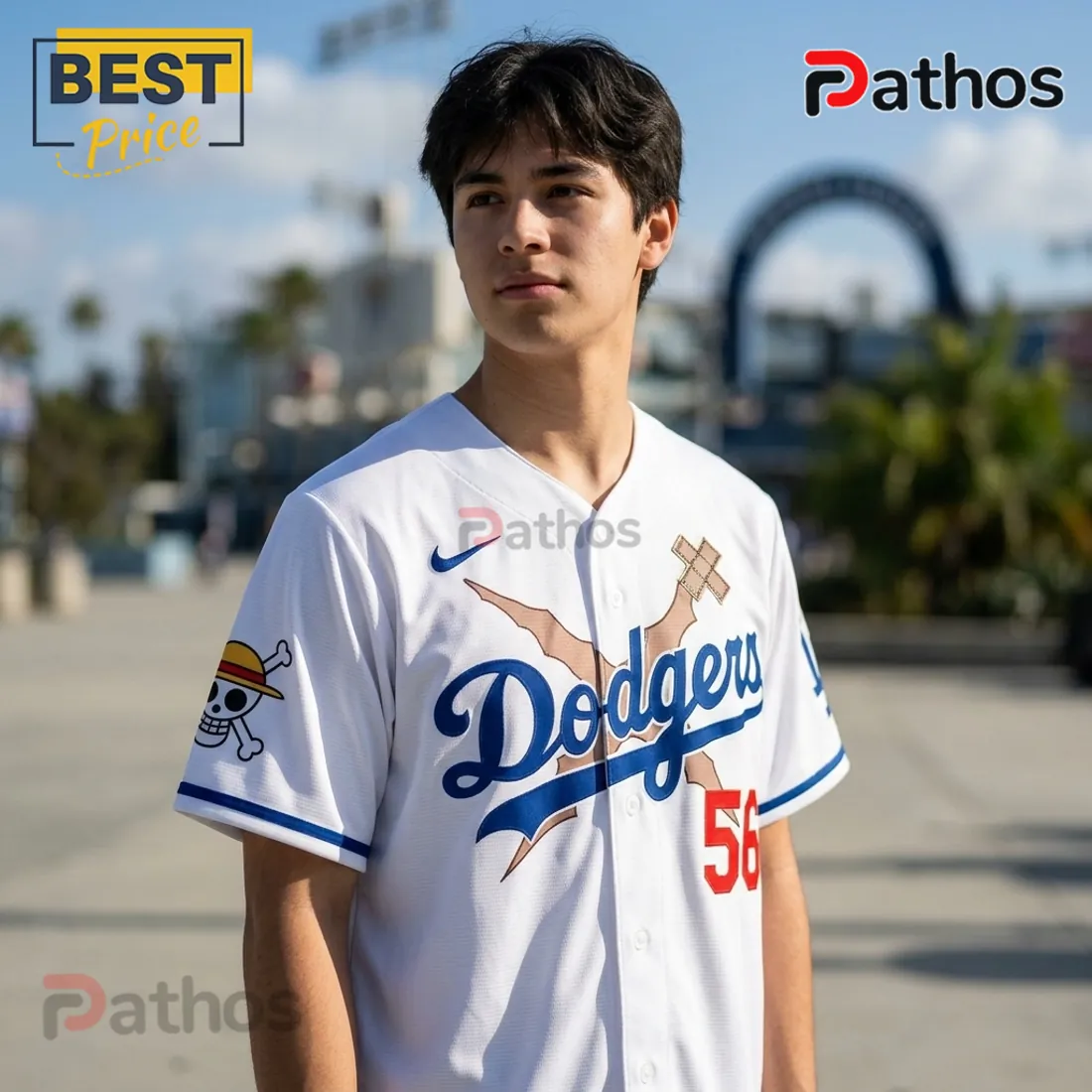 Los Angeles Dodgers x One Piece 2026 Limited Edition Baseball Jersey Los Angeles Dodgers x One Piece 2026 Limited Edition Baseball Jersey
