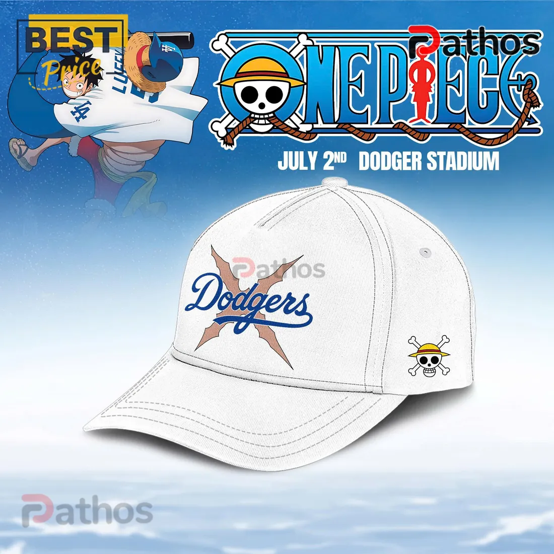 Los Angeles Dodgers x One Piece 2026 Limited Edition Baseball Jersey Los Angeles Dodgers x One Piece 2026 Limited Edition Baseball Jersey