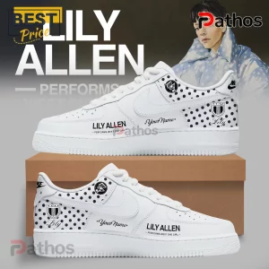 Personalized Lily Allen Custom Air Force 1 Sneakers