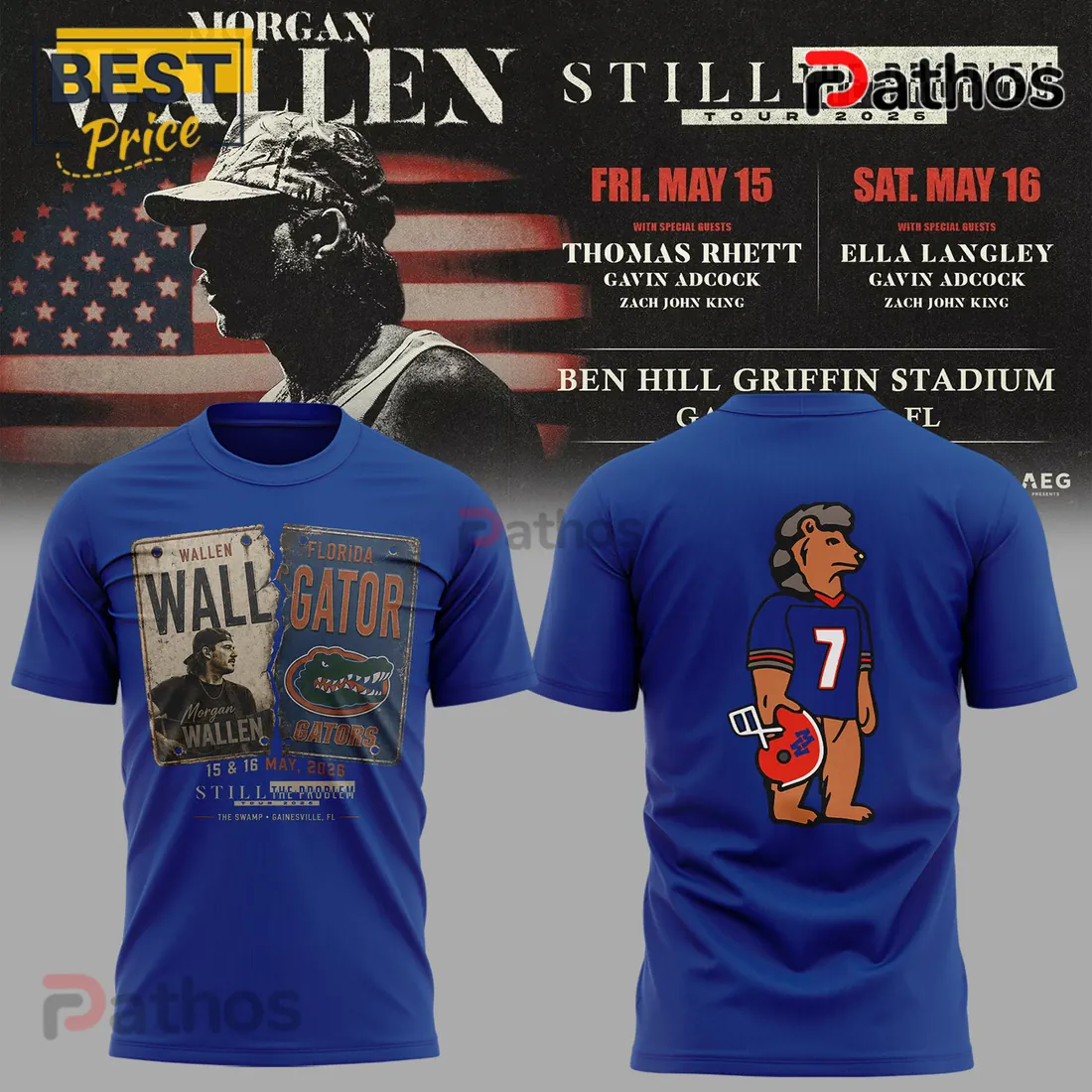 Morgan Wallen Still The Problem Tour Special Edition Hoodie Morgan Wallen Still The Problem Tour Special Edition Hoodie