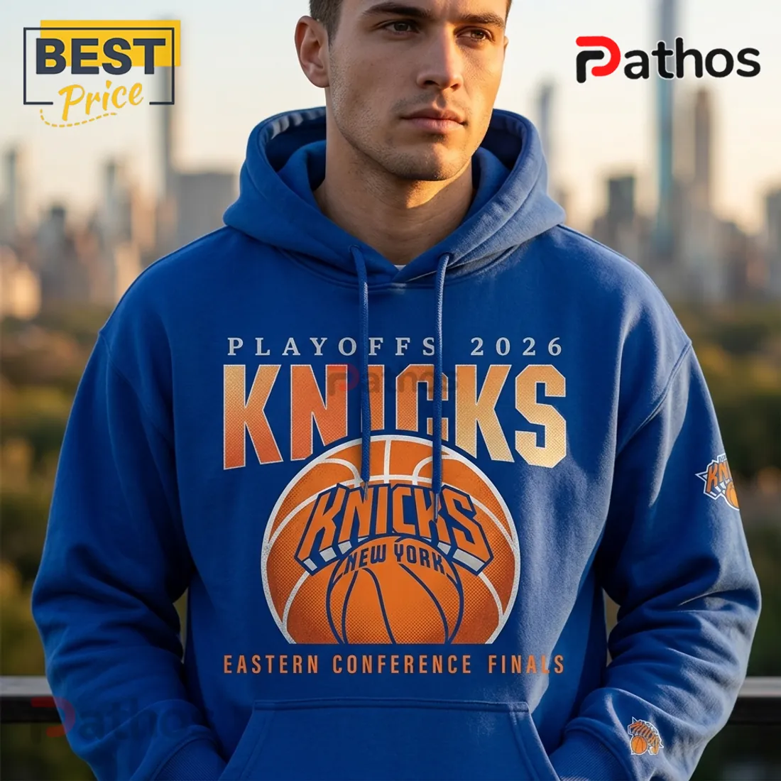 New York Knicks 2026 Playoffs Eastern Conference Finals Hoodie New York Knicks 2026 Playoffs Eastern Conference Finals Hoodie