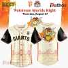 Pokemon x San Francisco Giants 2026 Worlds Night Baseball Jersey
