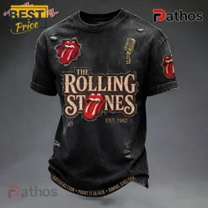 The Rolling Stones Vintage Distressed Est 1962 Classic Rock T-Shirt
