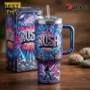 Rush Band 1968-2027 Tribute Insulated Travel Tumbler with Handle