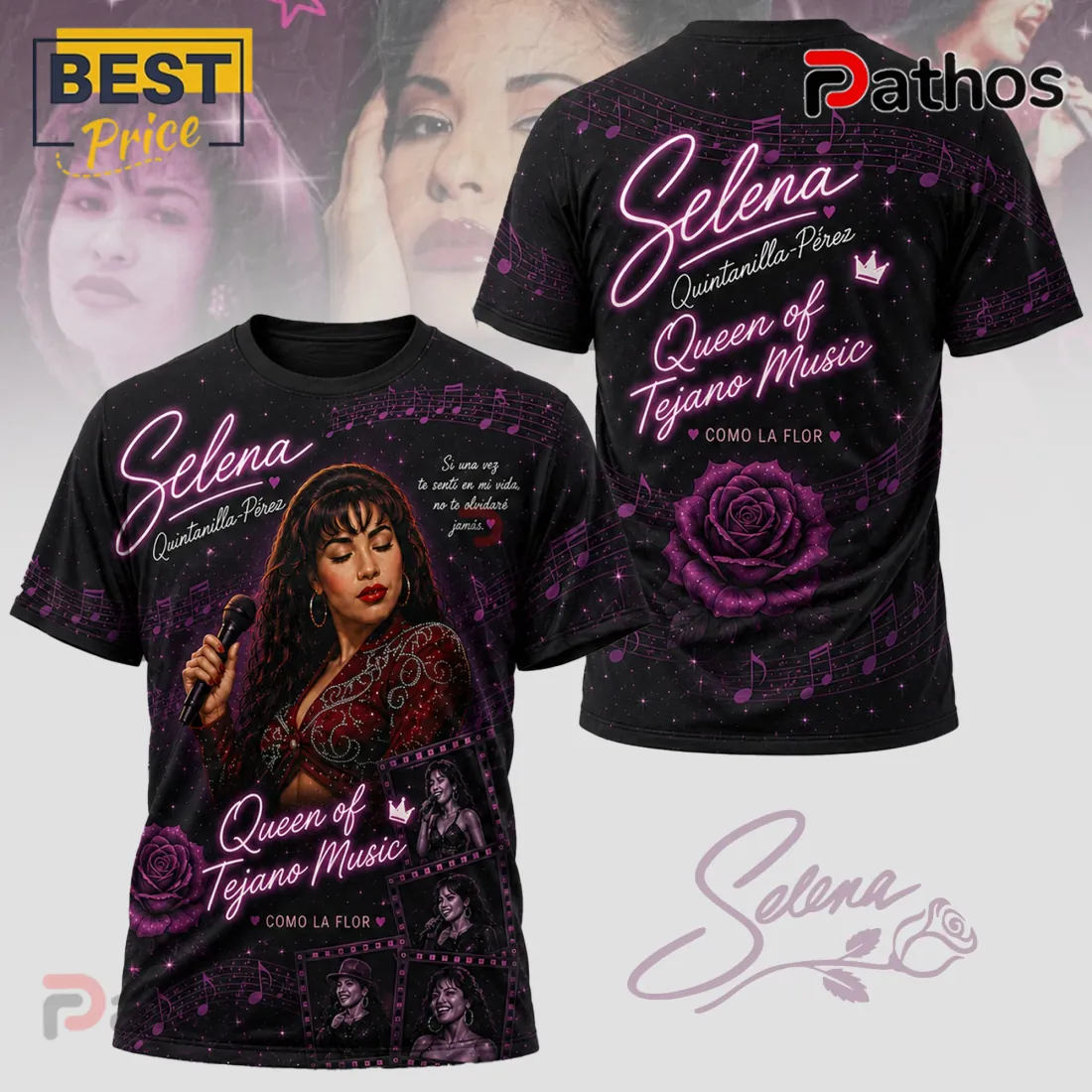 Selena Quintanilla Pérez Queen of Tejano Music Premium Shirt Selena Quintanilla Pérez Queen of Tejano Music Premium Shirt