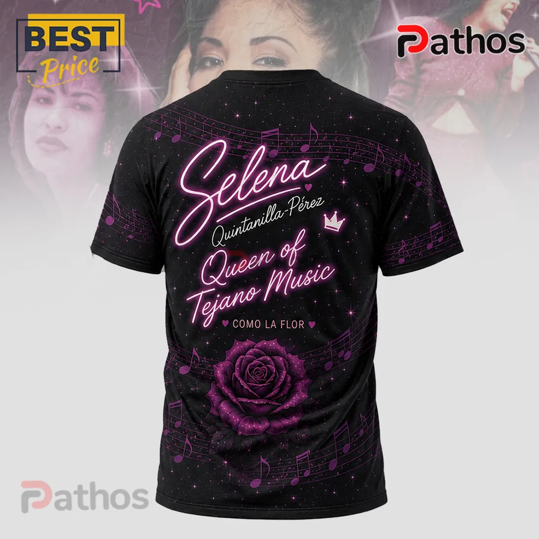 Selena Quintanilla Pérez Queen of Tejano Music Premium Shirt Selena Quintanilla Pérez Queen of Tejano Music Premium Shirt