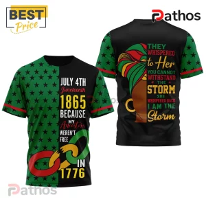 Juneteenth 1865 Freedom Because My Ancestors Weren't Free T-Shirt 4 Juneteenth 1865 Freedom Because My Ancestors Weren't Free T-Shirt