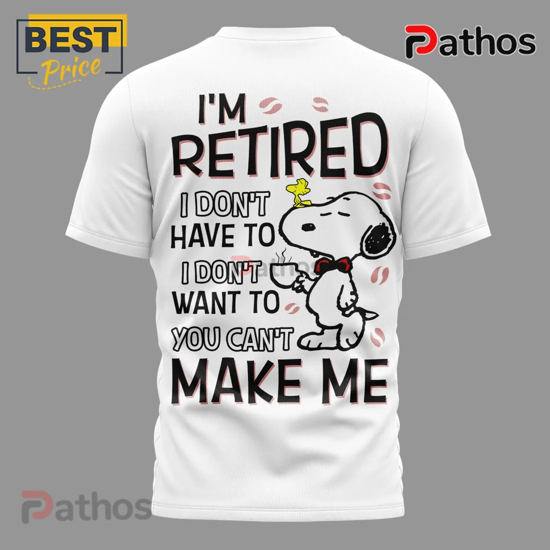 Snoopy I’m Retired You Can’t Make Me Funny America USA Shirt Snoopy I’m Retired You Can’t Make Me Funny America USA Shirt