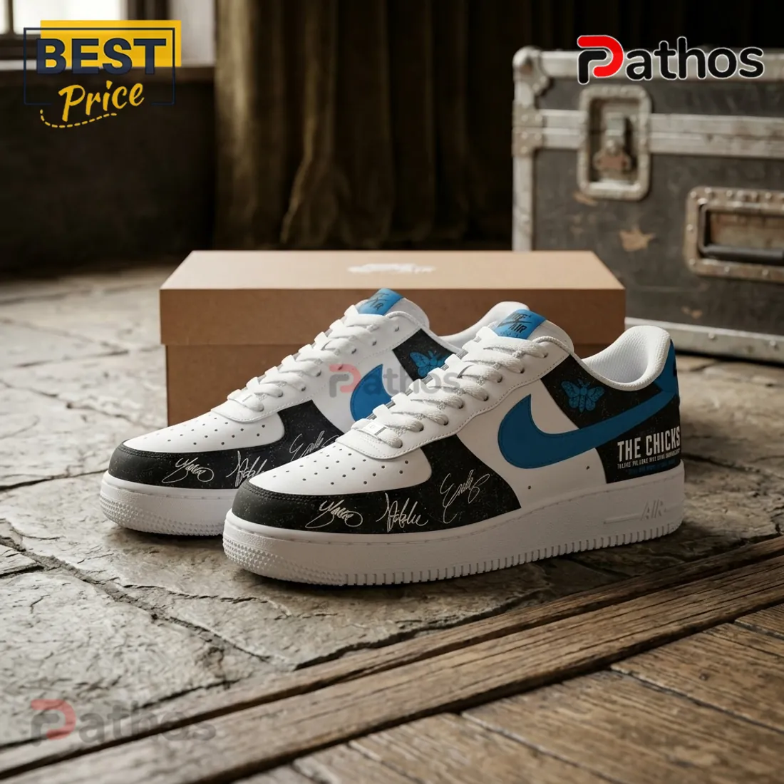 The Chicks Taking The Long Way 20th Anniversary Air Force 1 Sneakers The Chicks Taking The Long Way 20th Anniversary Air Force 1 Sneakers