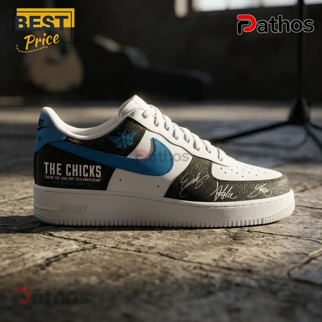 The Chicks Taking The Long Way 20th Anniversary Air Force 1 Sneakers The Chicks Taking The Long Way 20th Anniversary Air Force 1 Sneakers