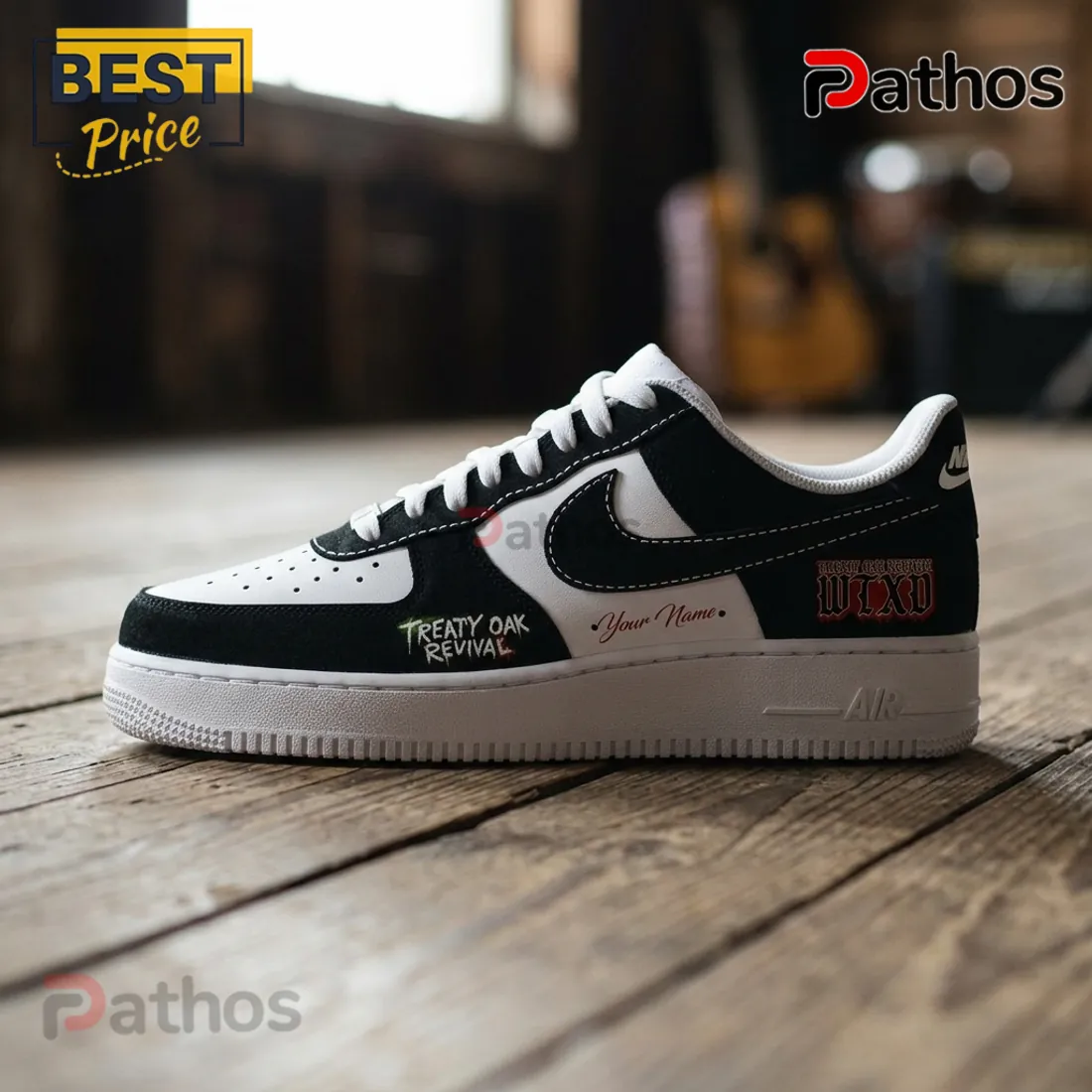 Treaty Oak Revival Custom Air Force 1 Sneakers Treaty Oak Revival Custom Air Force 1 Sneakers