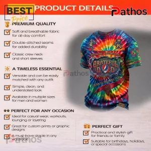 uhjvlpxJ grateful dead workingmans dead rainbow limited shirt 04 texture zoom